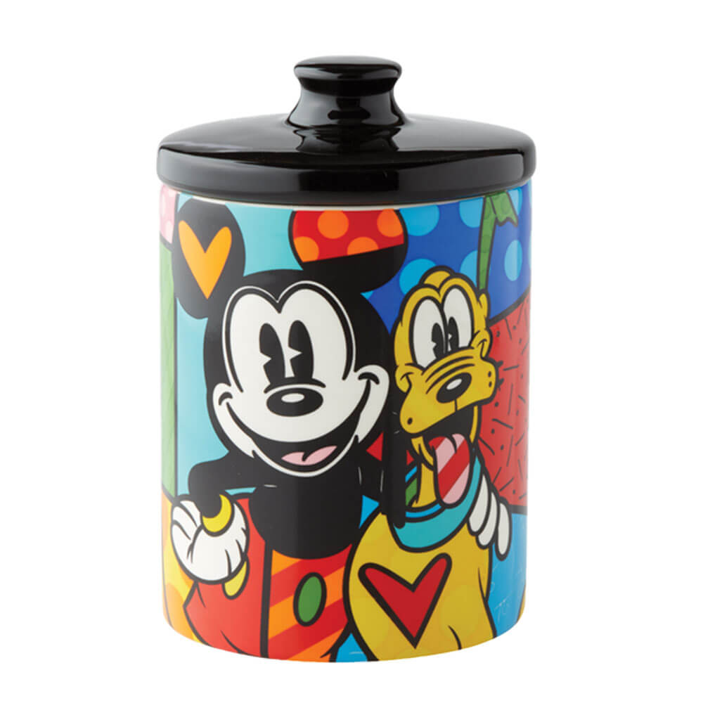 Britto Disney Mickey & Pluto Canister (Small)