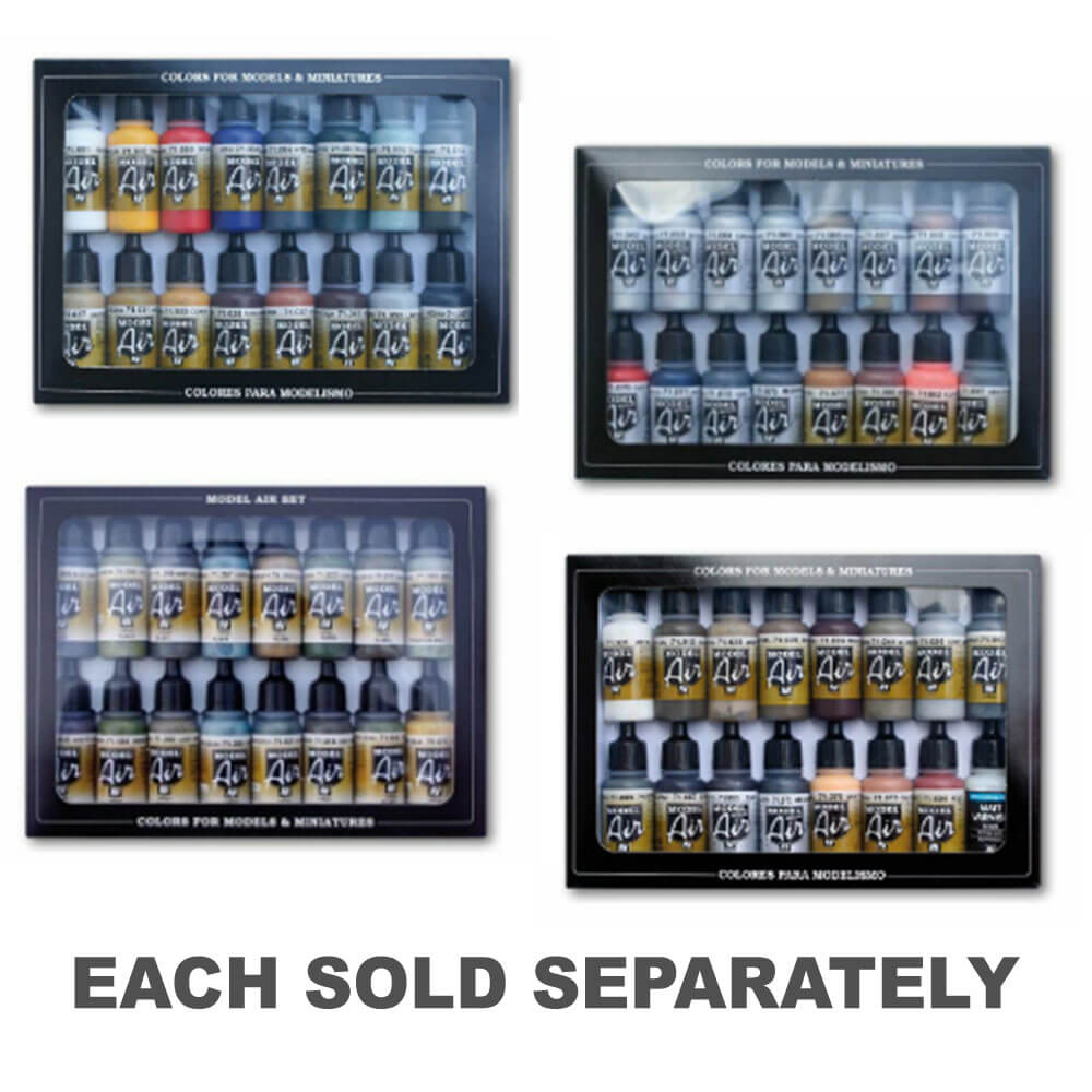 Model Air Paint Set of 16 Colour