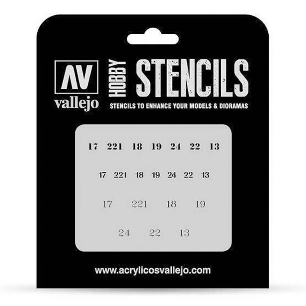 Vallejo Stencils AFVマーク