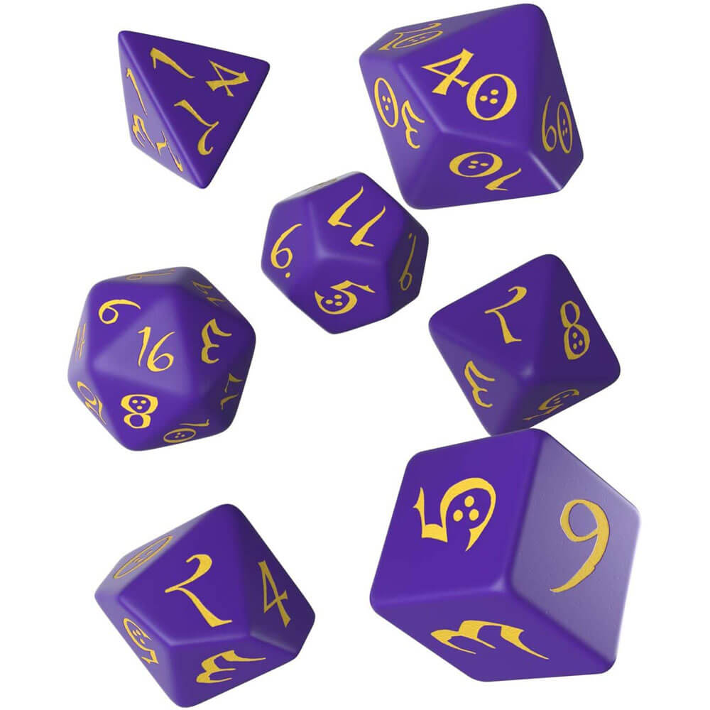 Q Workshop Classic RPG Dice Set of 7