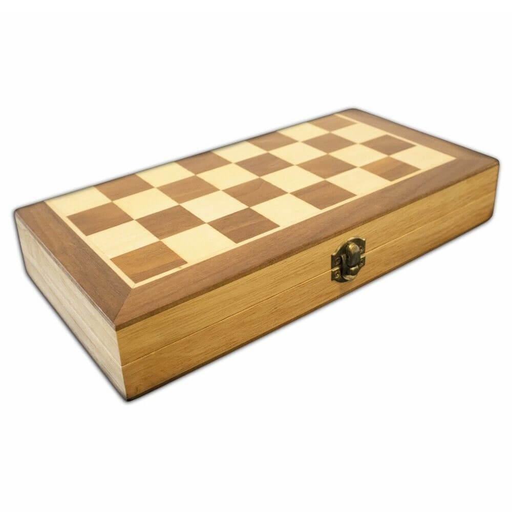 LPG TROE FOOKING CHECT CHECKERS BACKGAMMON SET