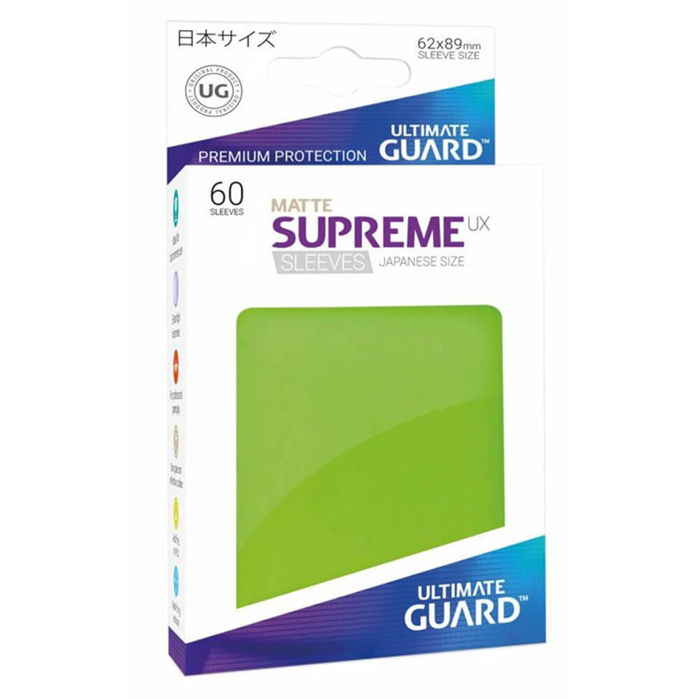  UG Supreme UX Matte Kartenhüllen in japanischer Größe