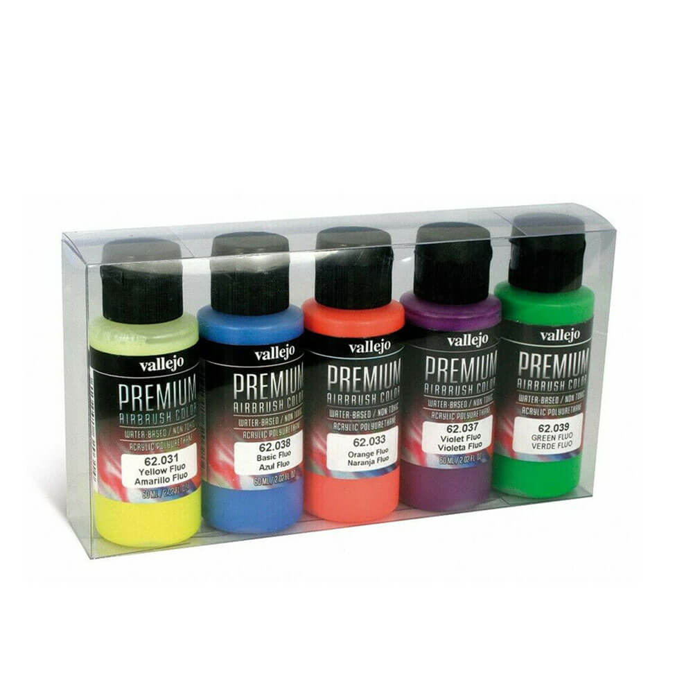 Ensemble de peinture de couleur premium Vallejo de 5