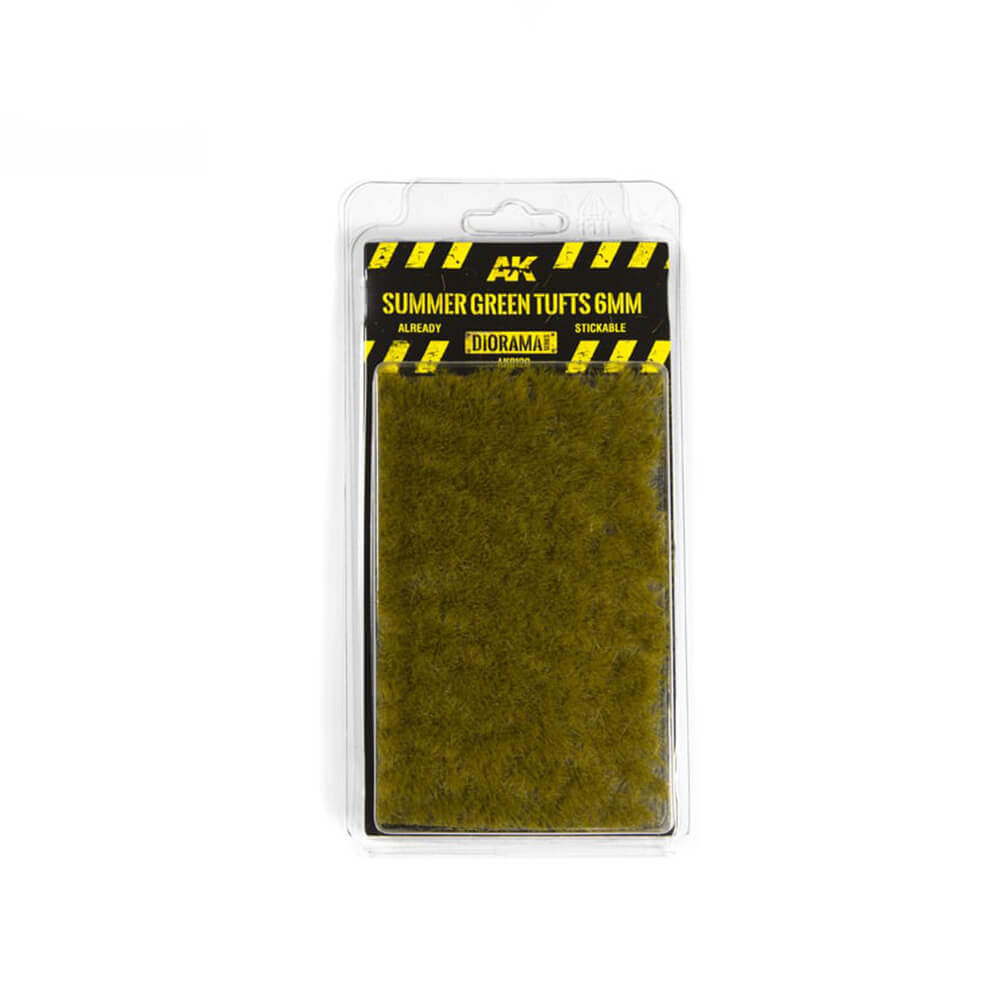 AK Interactive Vegetation Green Tufts 6 mm