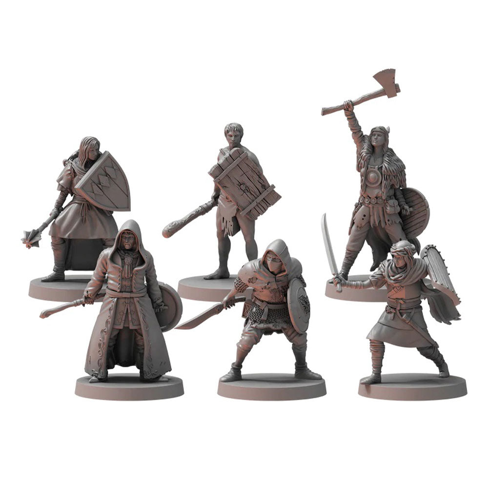 Dark Souls Rpg Niezubłodymi bohaterami miniaturowy zestaw