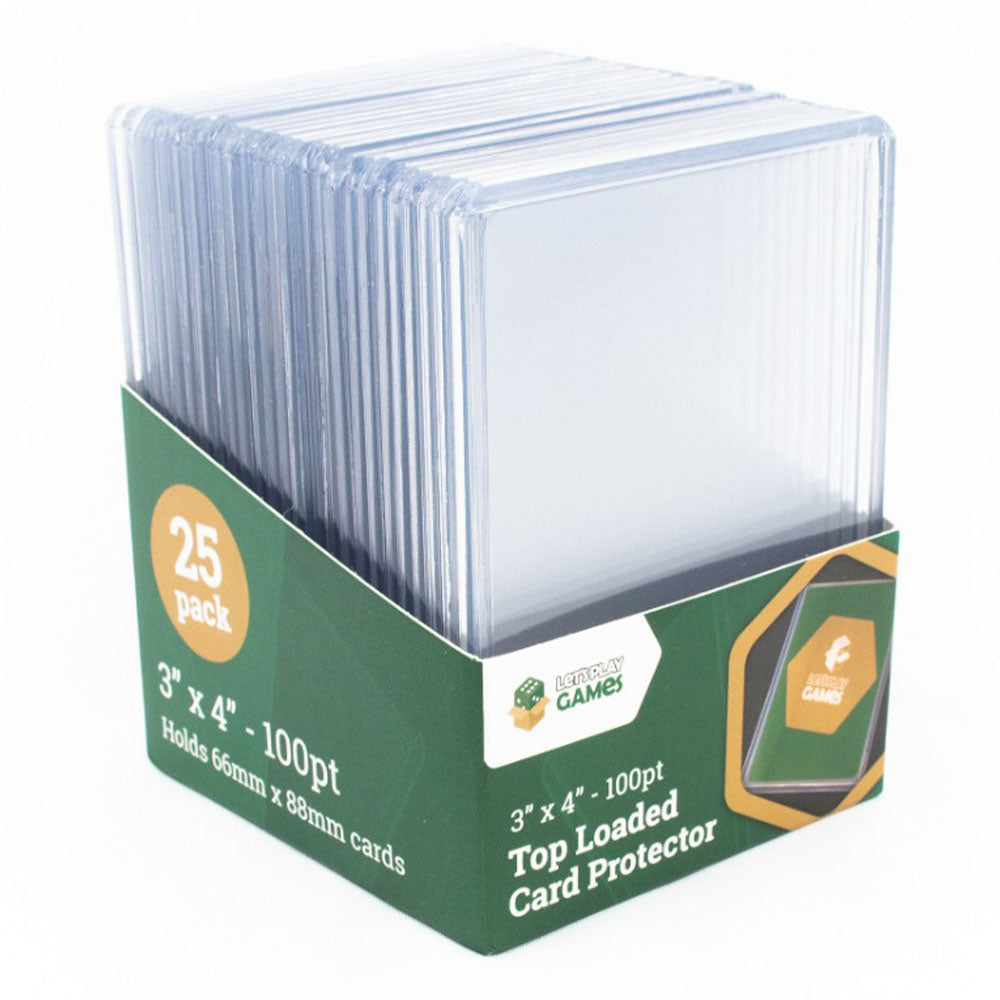 LPG Top Loaded Card Protector 3x4 "25st