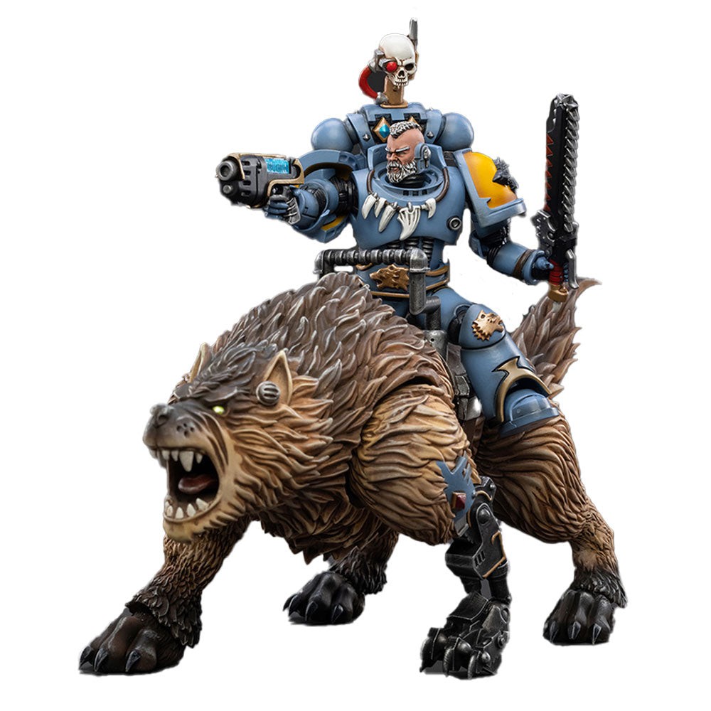 Space Wolves Thunderwolf Cavalry 1/18 Figura