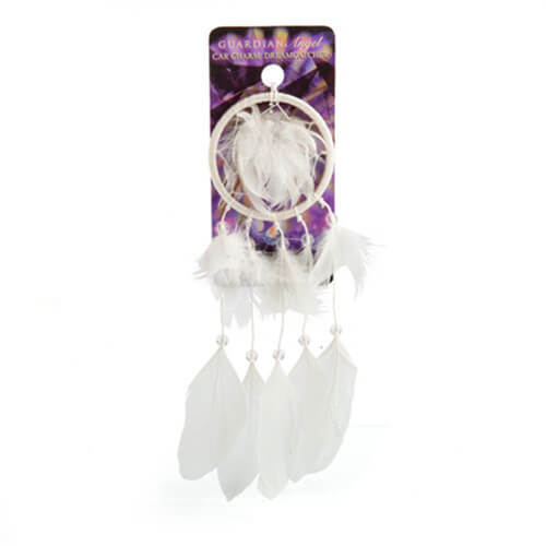 Guardian Angel Dreamcatcher Car Charm