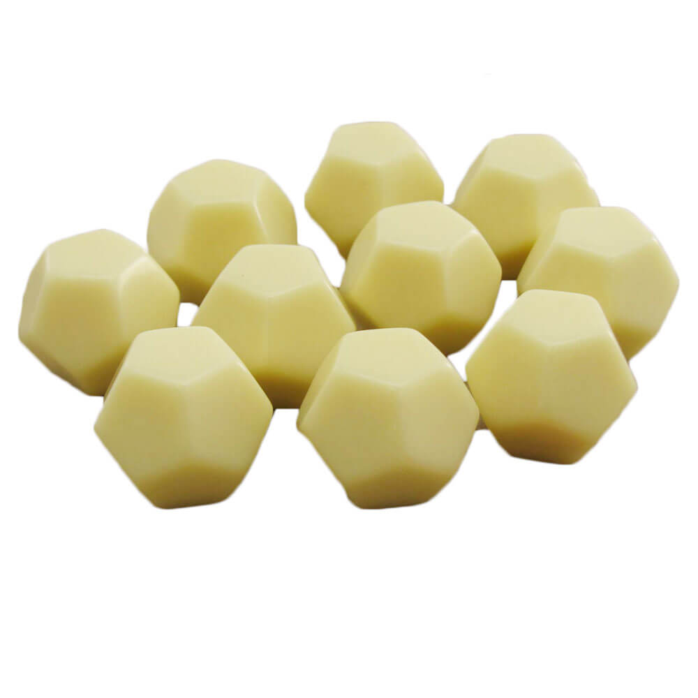 Dados em branco do Chessex D12 (10/bolsa)