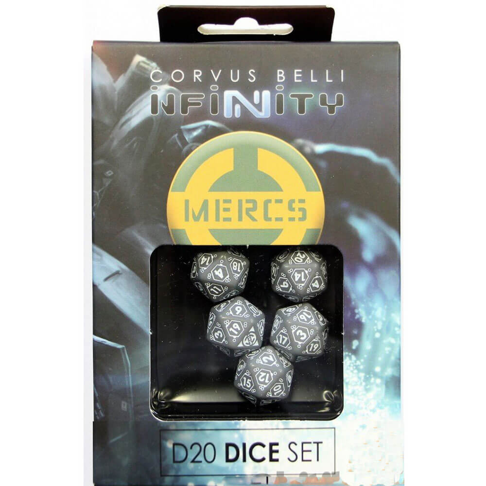 Infinity D20 Zestaw kości