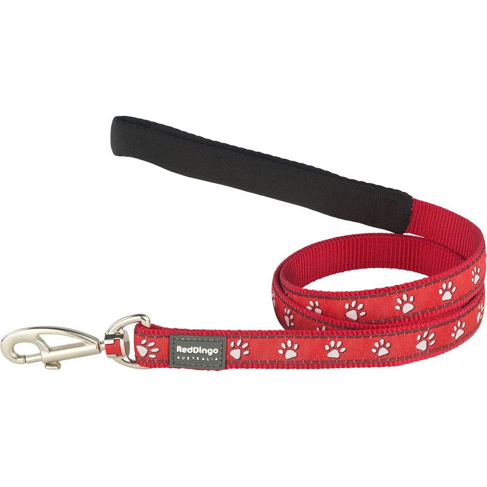 Plomo para perros de las patas del desierto (rojo)