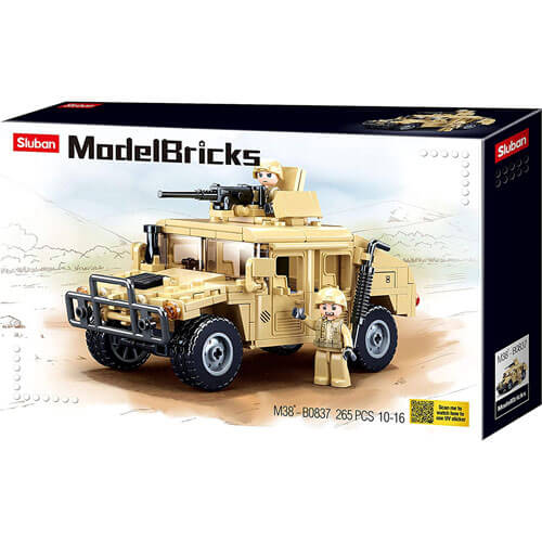 Sluban Hummer Assault Vehicle Model Bricks 265pcs