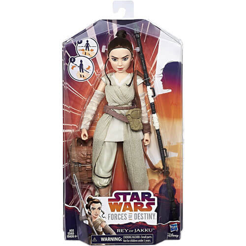 Star Wars Forces of Destiny Rey of Jakku Adventure Figure