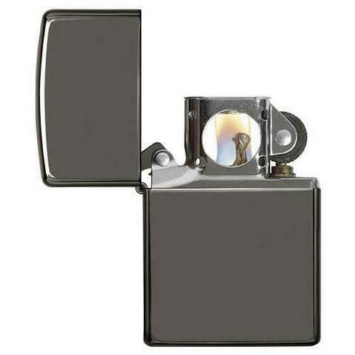 Zippo Ice with Pipe Insert Lighter (Black)