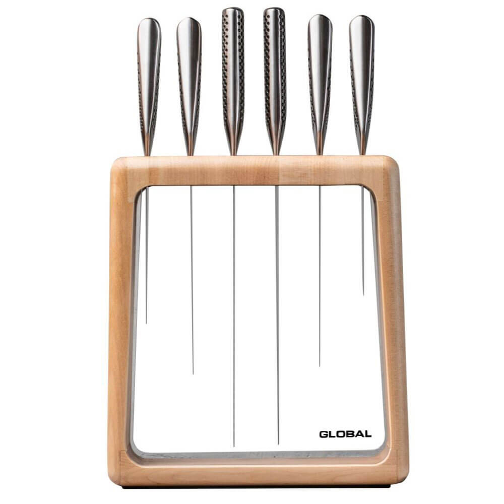 Ensemble de blocs de couteaux Global Knives Hashira (7pcs)