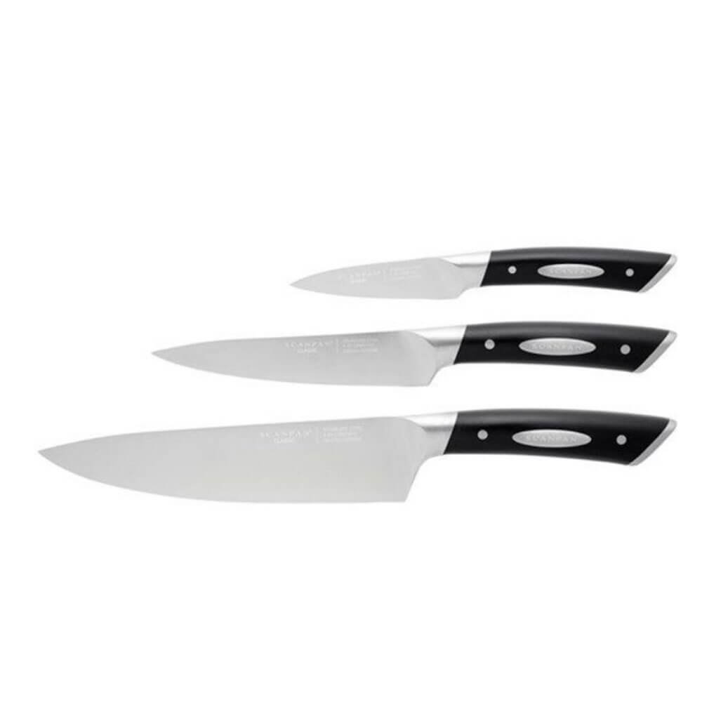 Scanpan Classic Chef Knife Set (3PCS)