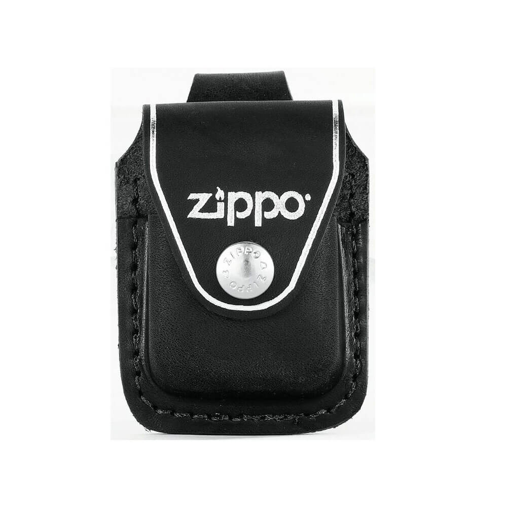 Zippo lederen zakje met lus