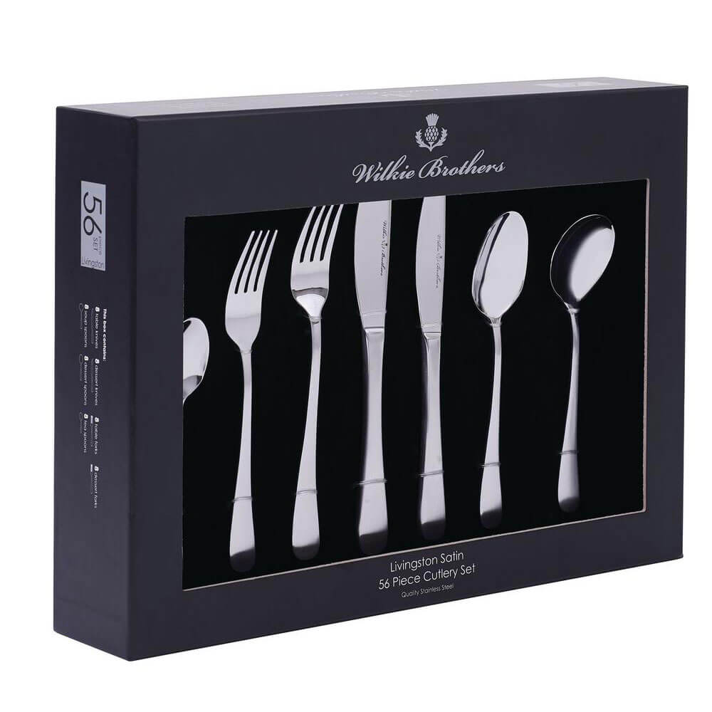 Wilkie Brothers Livingstone Satin Cutlery Set