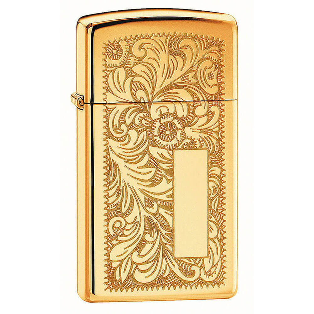 Zippo High Polish Venetian Slim Tändare