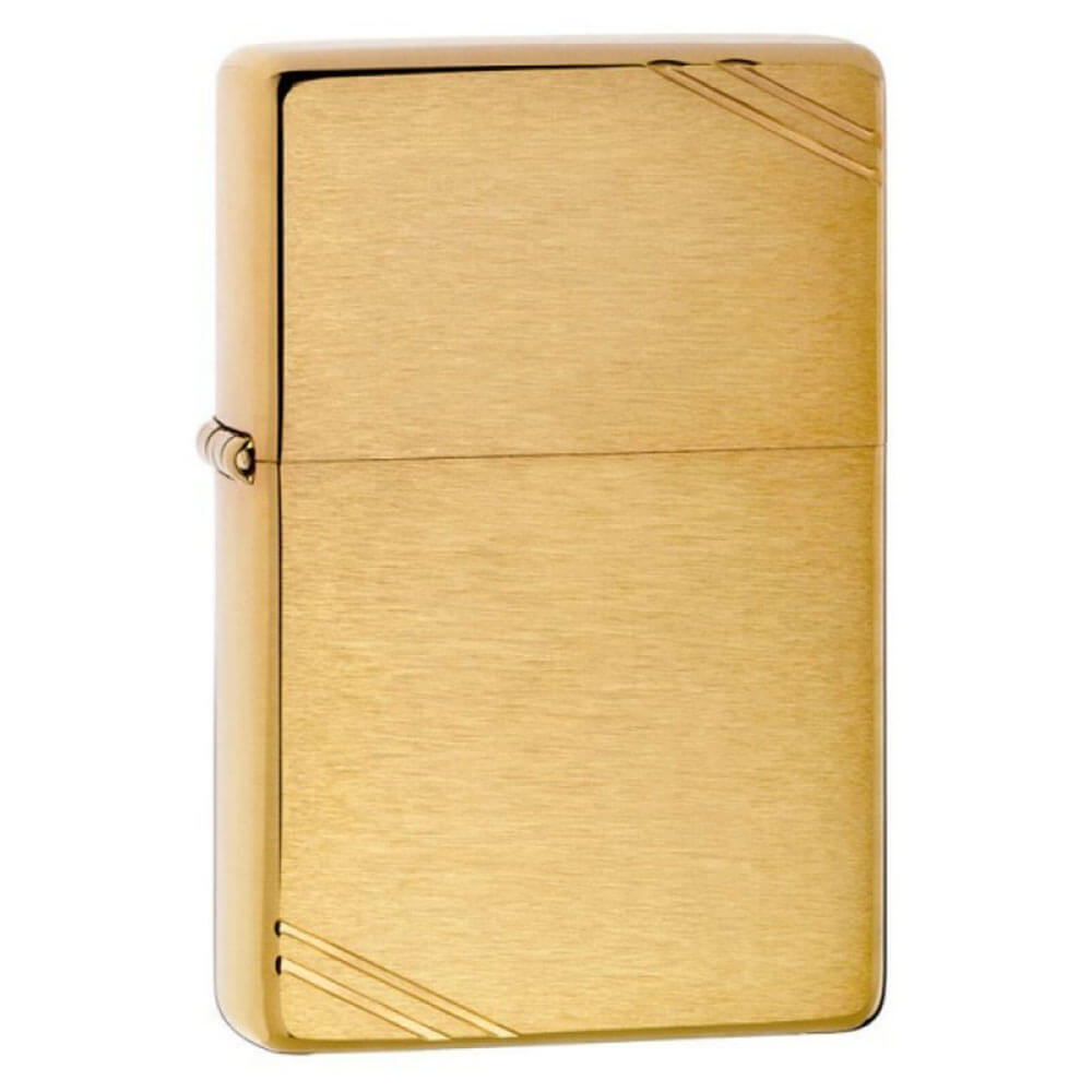 Zippo vintage geborstelde afwerking lichter