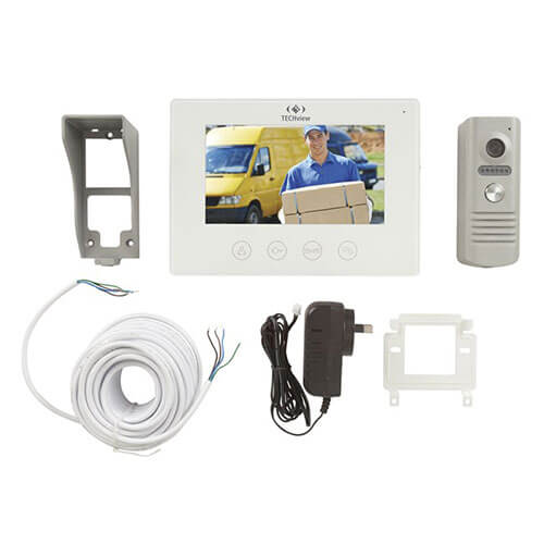 7" LCD Wired Video Doorphone System