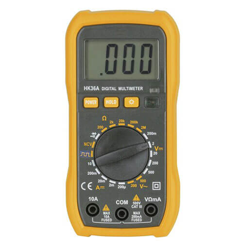 Hobbyist Multimeter with Non-Contact Voltage Sensor (CatIII)