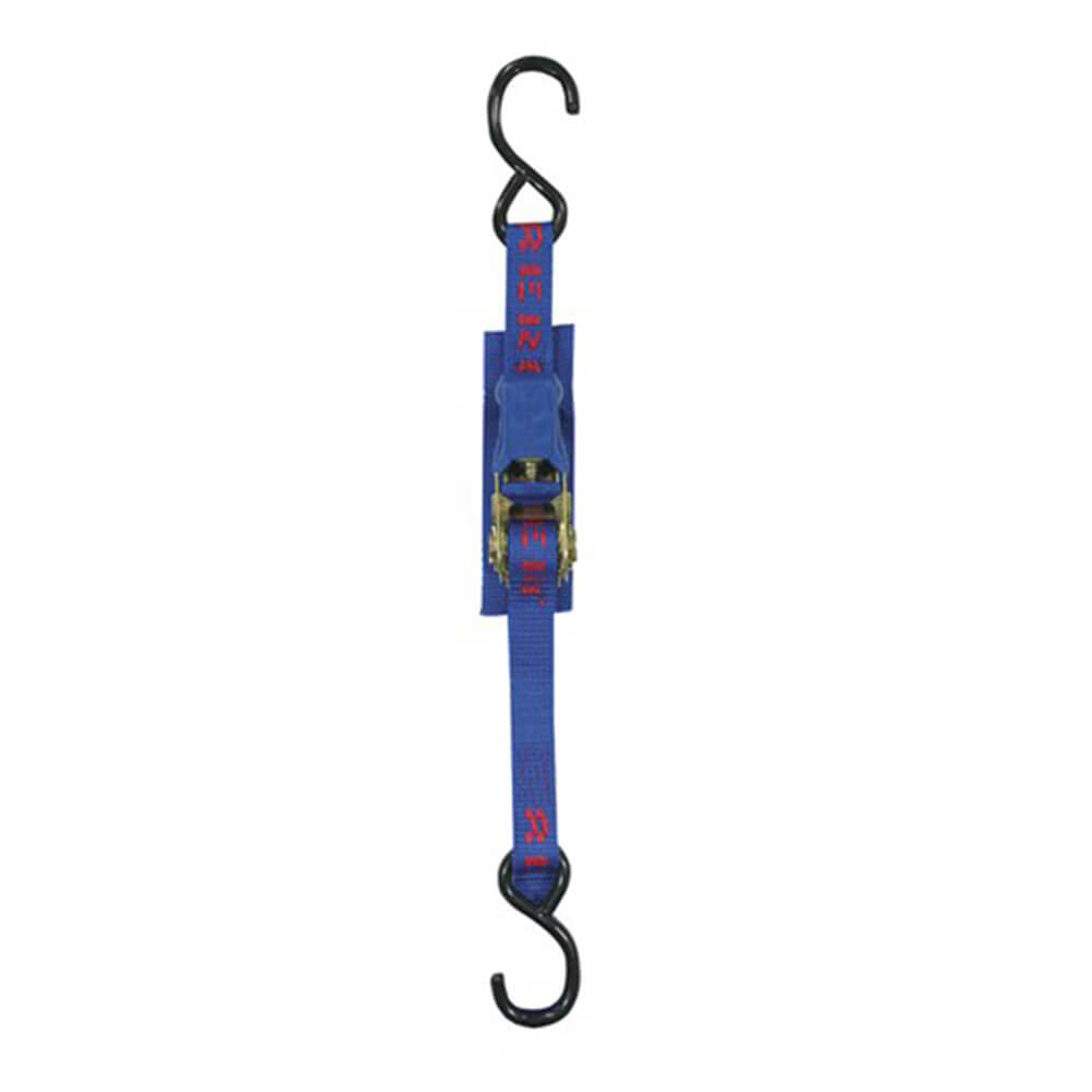 Tie Down Twin Pack Hook Ratchet (800kg 1.5x25mm)