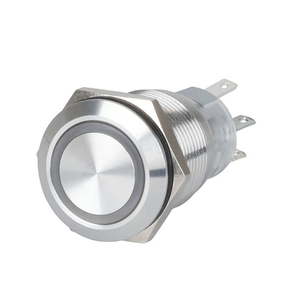 Illuminated IP67 Metal Pushbutton Momentary Switch