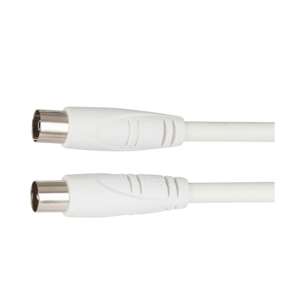 TV Cable coaxial blanc 1,5 m