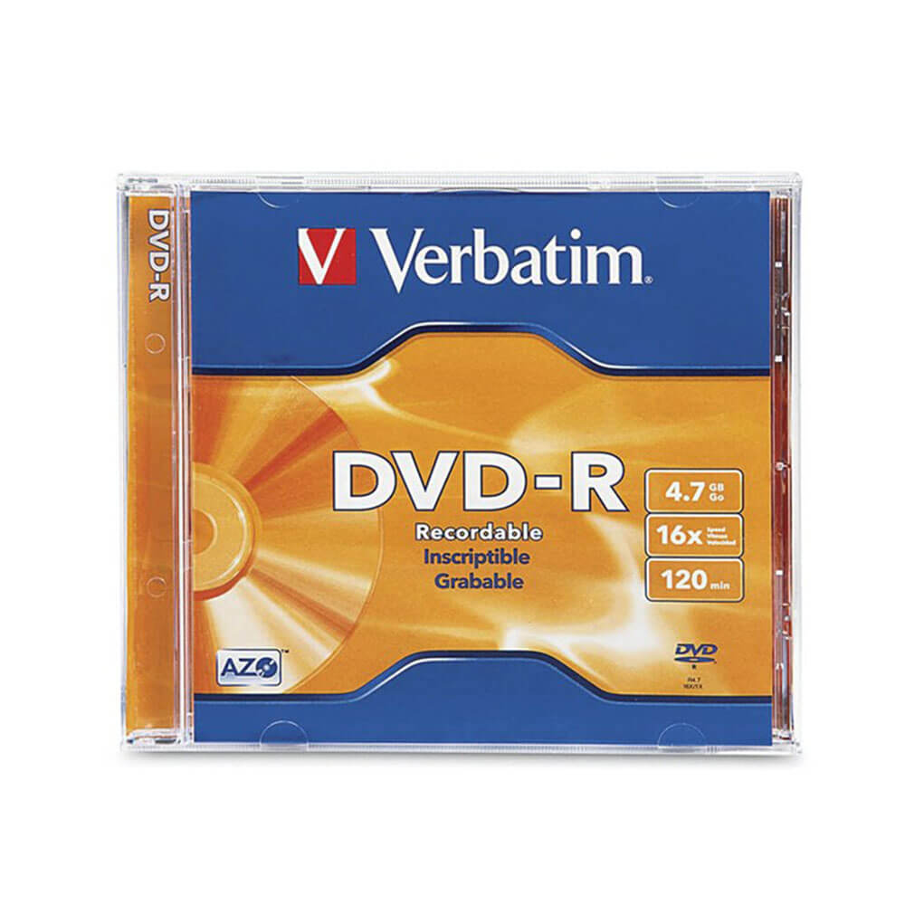 Verbatim Datalifeplus Azo Disc med sag (4,7 GB)