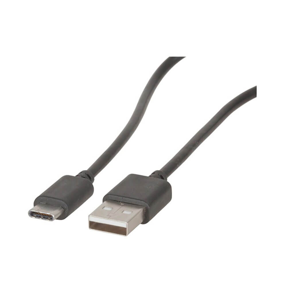 USB 2.0 Type-C-kontakt för att plugga kabel 1.8m