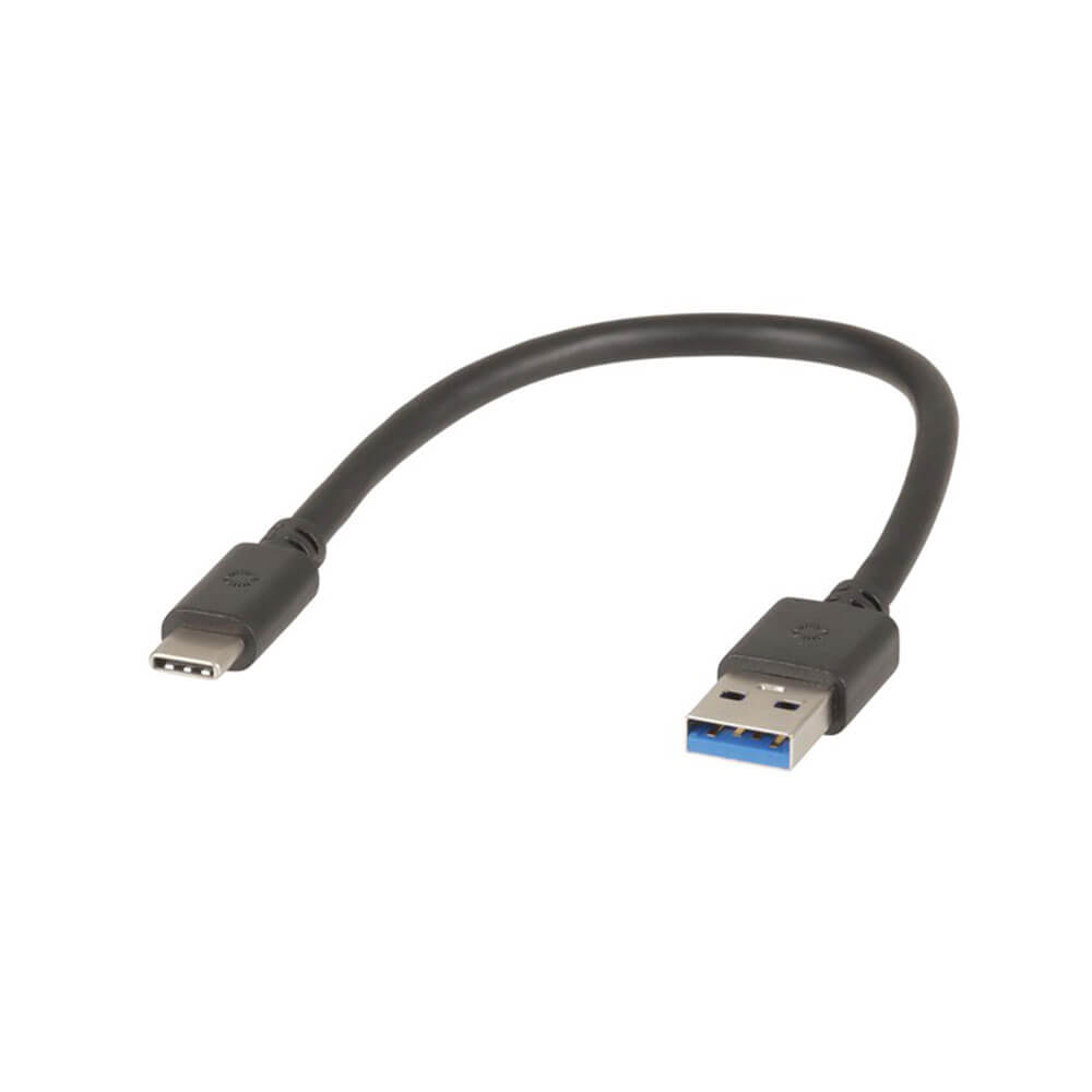 USB 3.0 Type-A Plug to Type-C Plug Cable 150mm