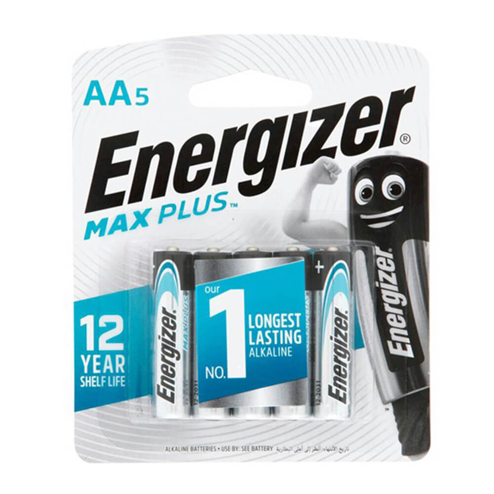 Energizer Max Plus Batteries 1.5 V (5pk)