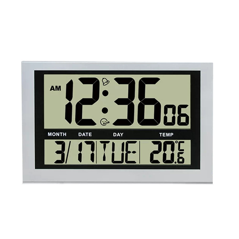 Orologio calendario Jumbo LCD