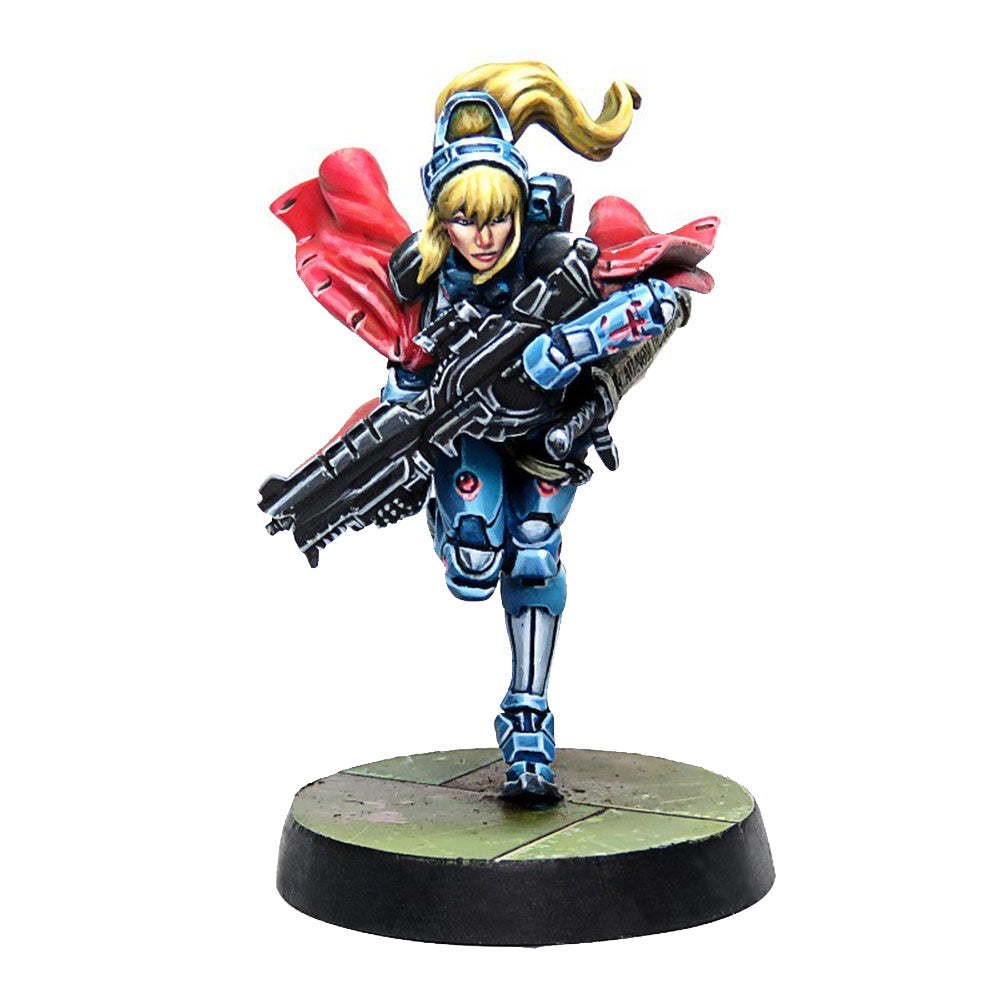 Infinity PanOceania Miniatures Jeanne d'ARC 2.0