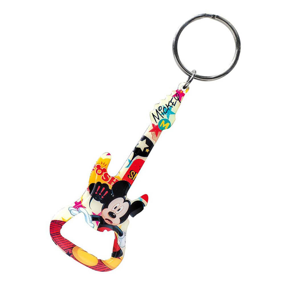 Abridor de botellas de peltre de Keyring Mickey Mouse