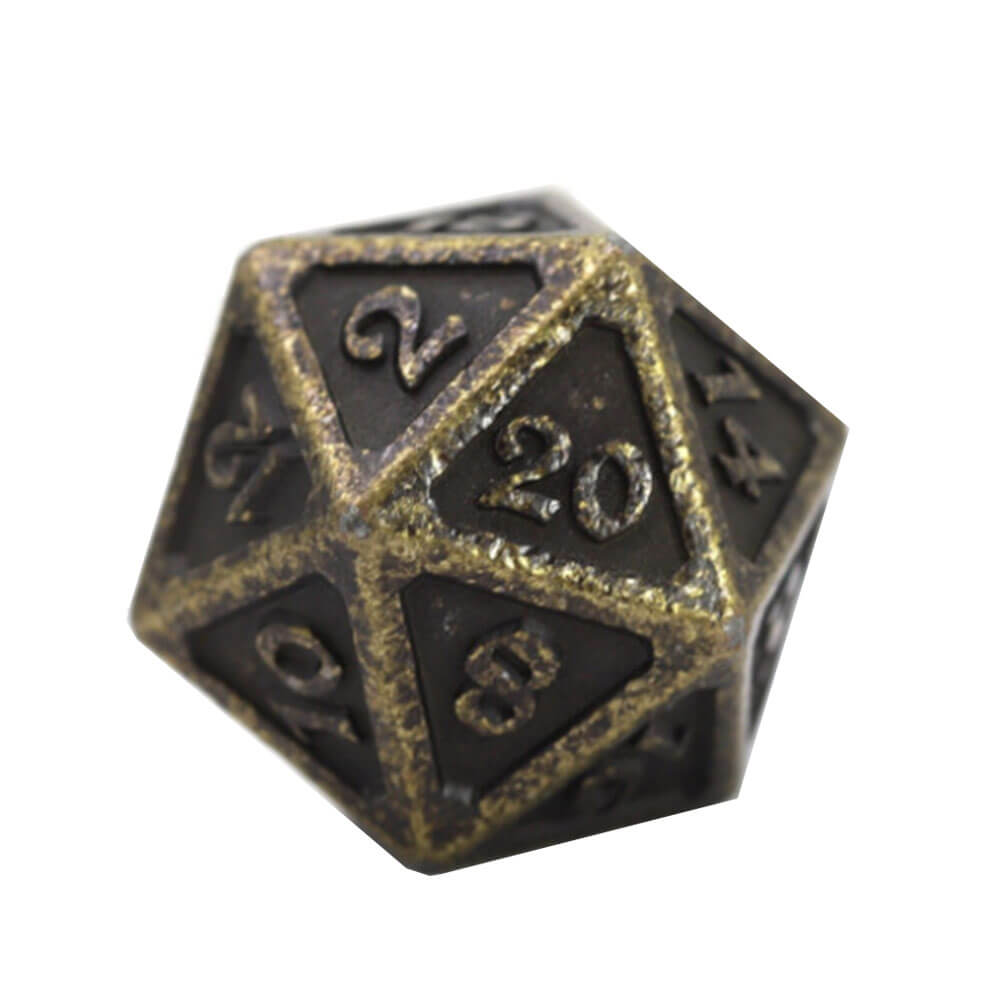 D20 Dice Metal Mythica (célibataire)