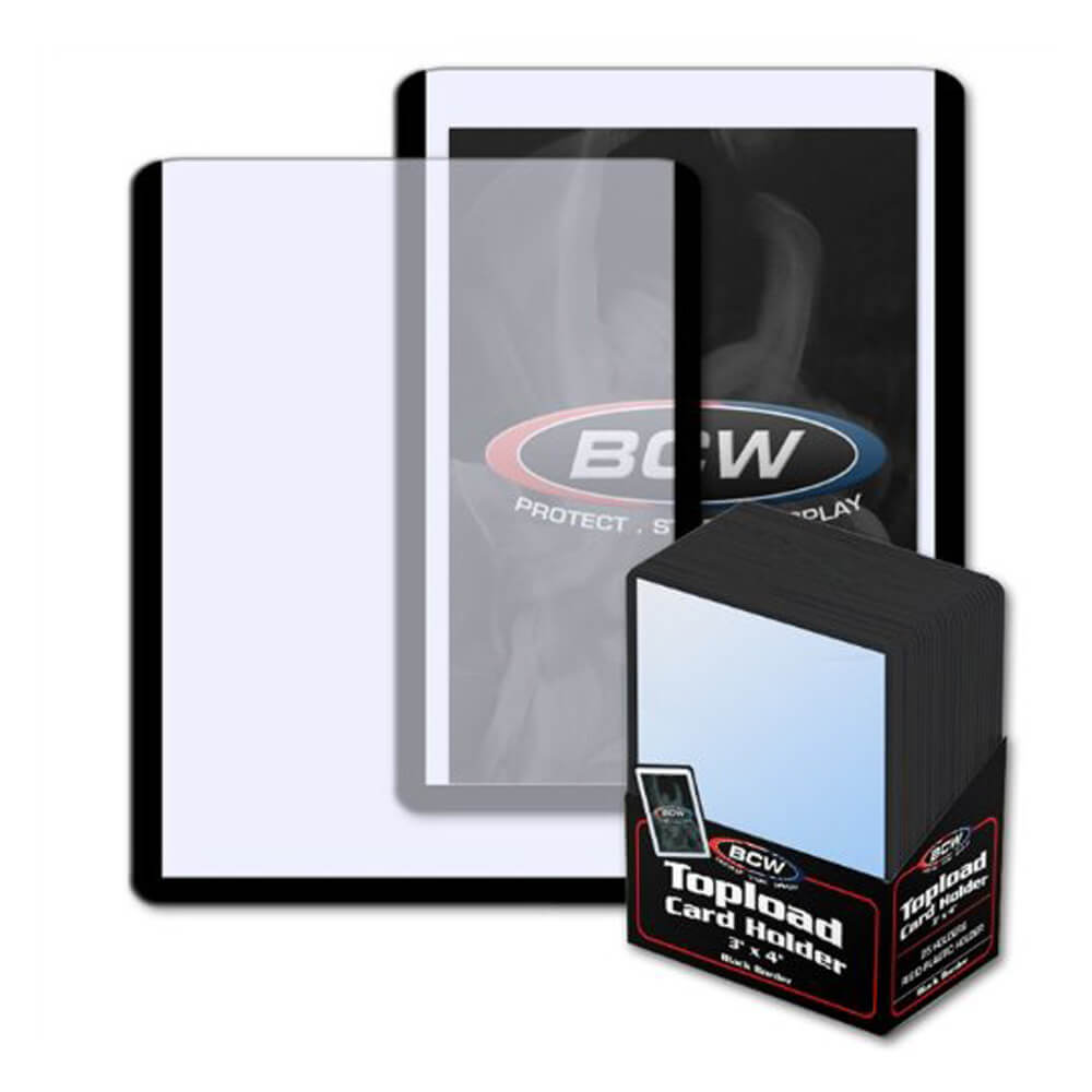 BCW Topload Card Holder Border (3" x 4")