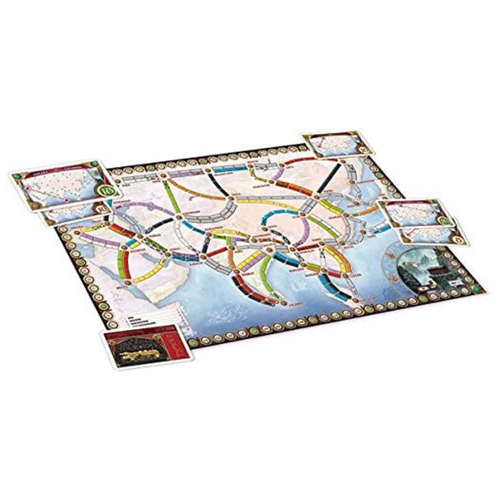 Ticket to Ride Map Asia Collection Board Game Volume 1