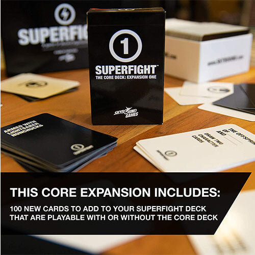 Superfight The Core Deck Expansion On e Card Game