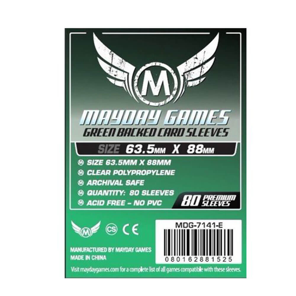 Mangas de juego de cartas de Mayday 66x91 mm