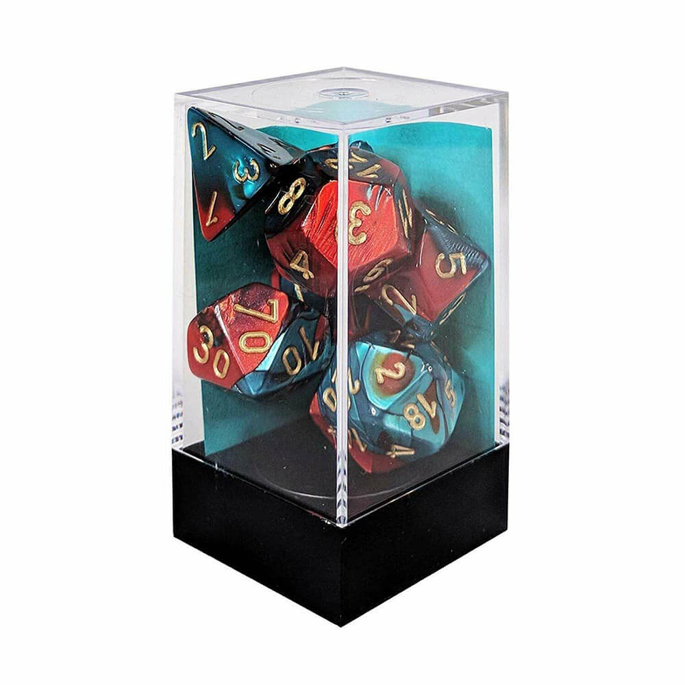 D7 Die Set Dice Gemini Poly (7 Dice)