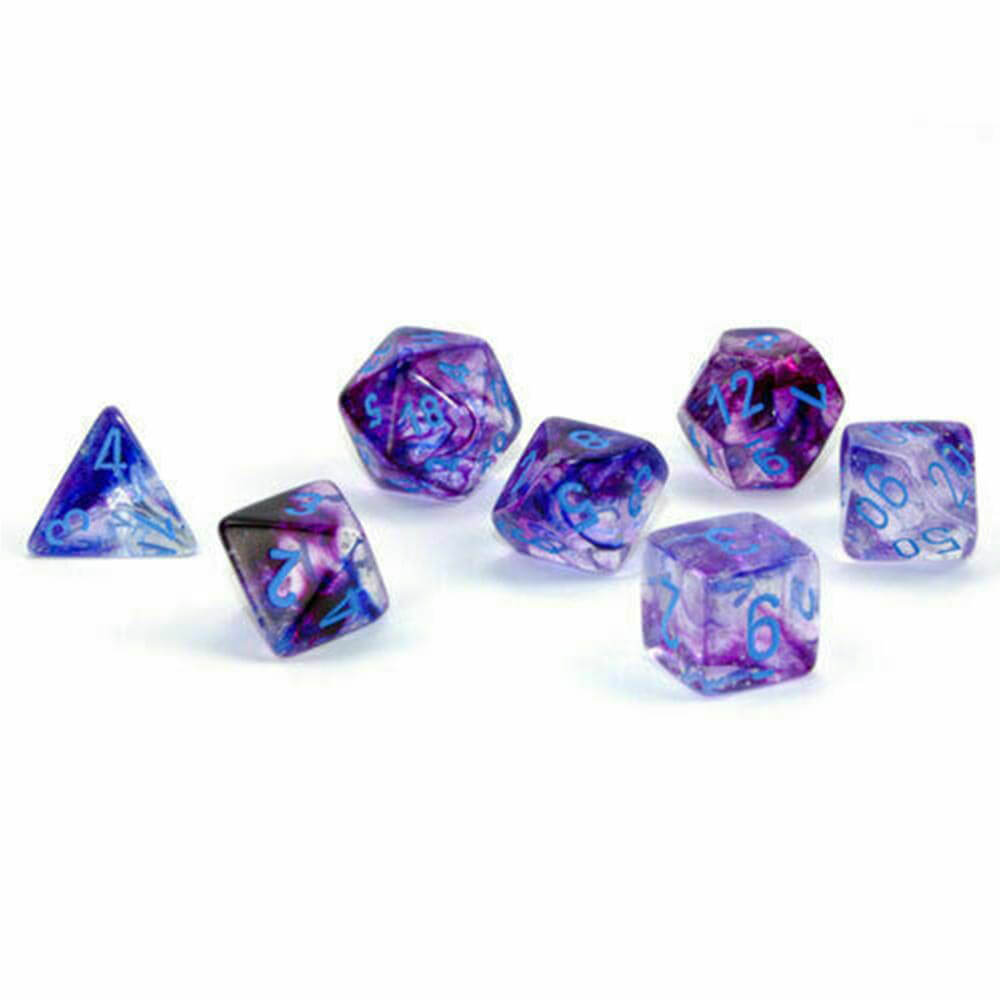 D7-Die Set Dice (7 tärningar i display)