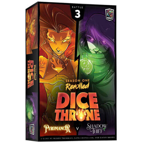 Dice Throne S1 Rerolled: Pyro vs Shadow Thief Box 3