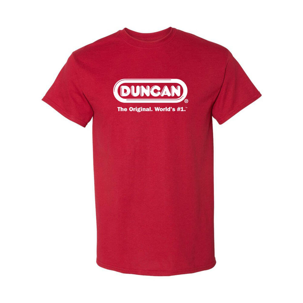 Duncan t-shirt rood