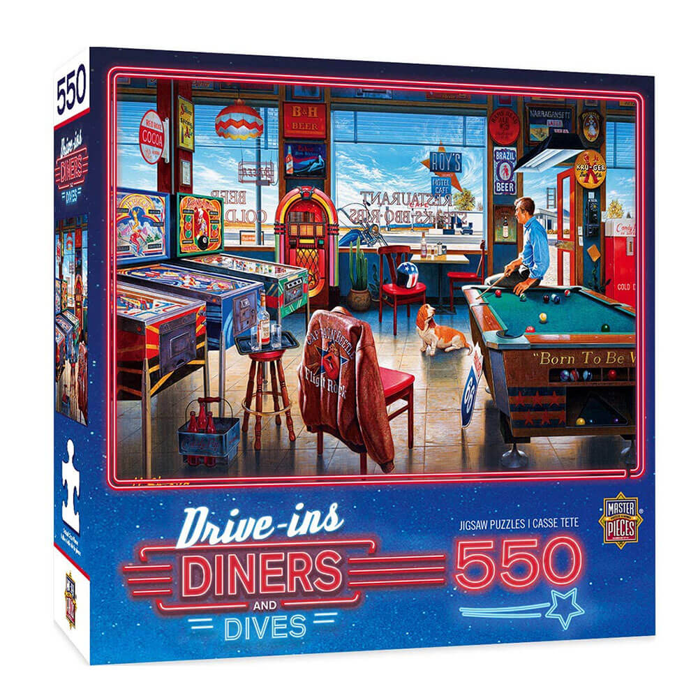 MP Diners & Dives Puzzle (550 pezzi)