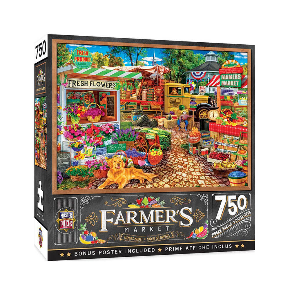  Bauernmarkt-Puzzle (750 Teile)