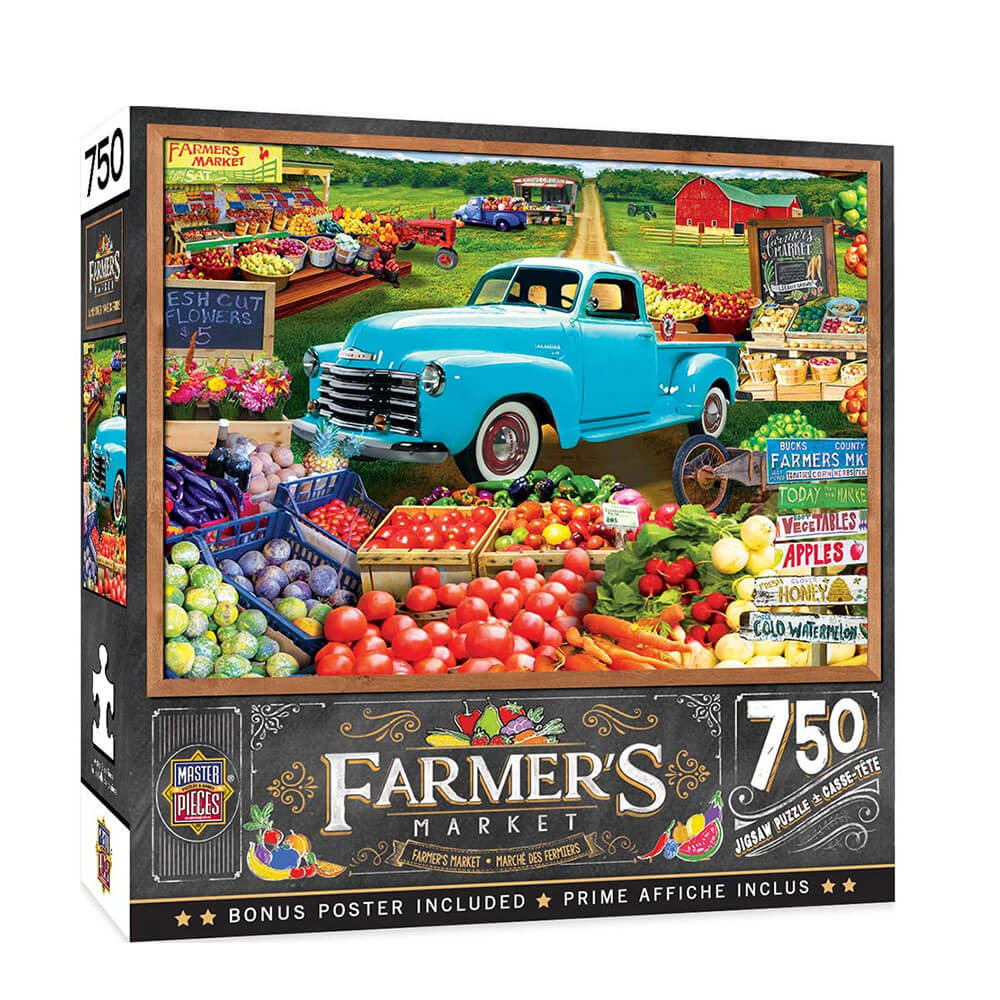 Farmers Market Puzzle (750 stk)