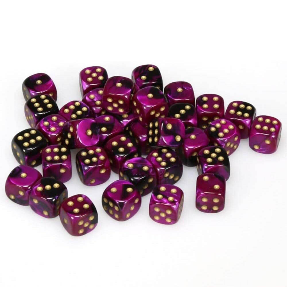 D6 DICE Gemini 12 mm (36 dobbelstenen)