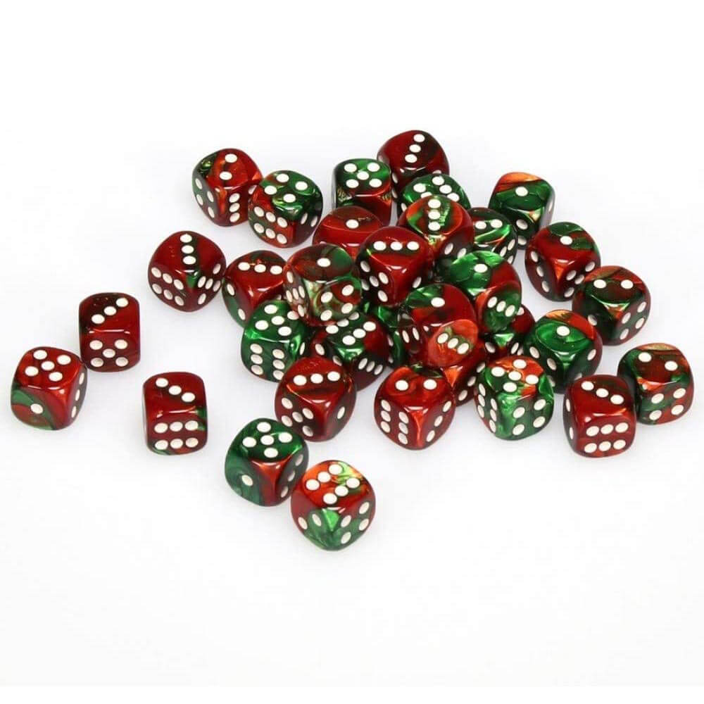 D6 DICE GEMINI 12 mm (36 terninger)